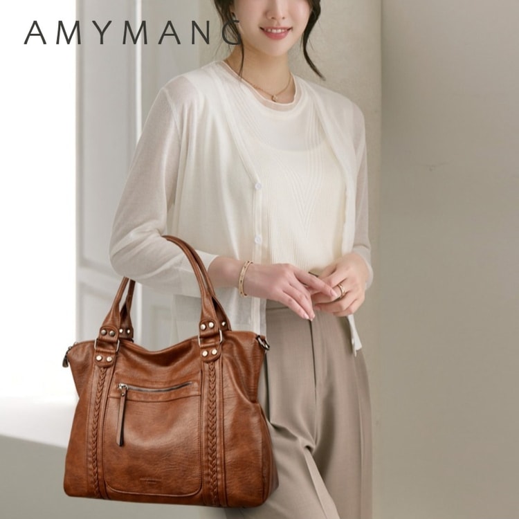 Luxury Genuine Brand Soft Leather Shoulder Crossbody Bags, Women Bags Designer Tote Messenger Bag