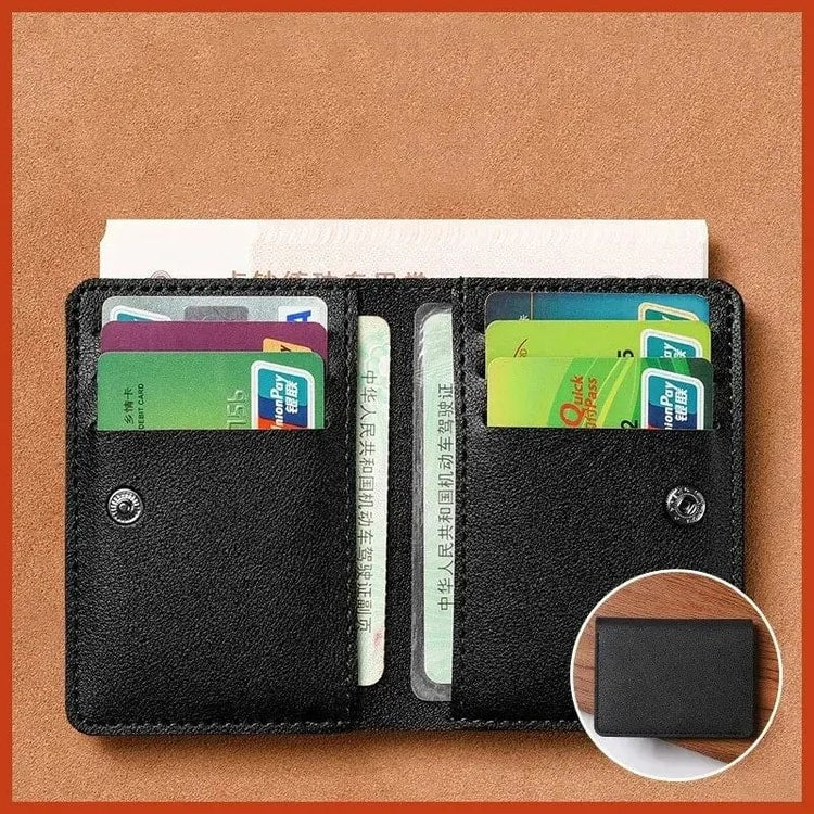 Slim PU Leather Wallet
