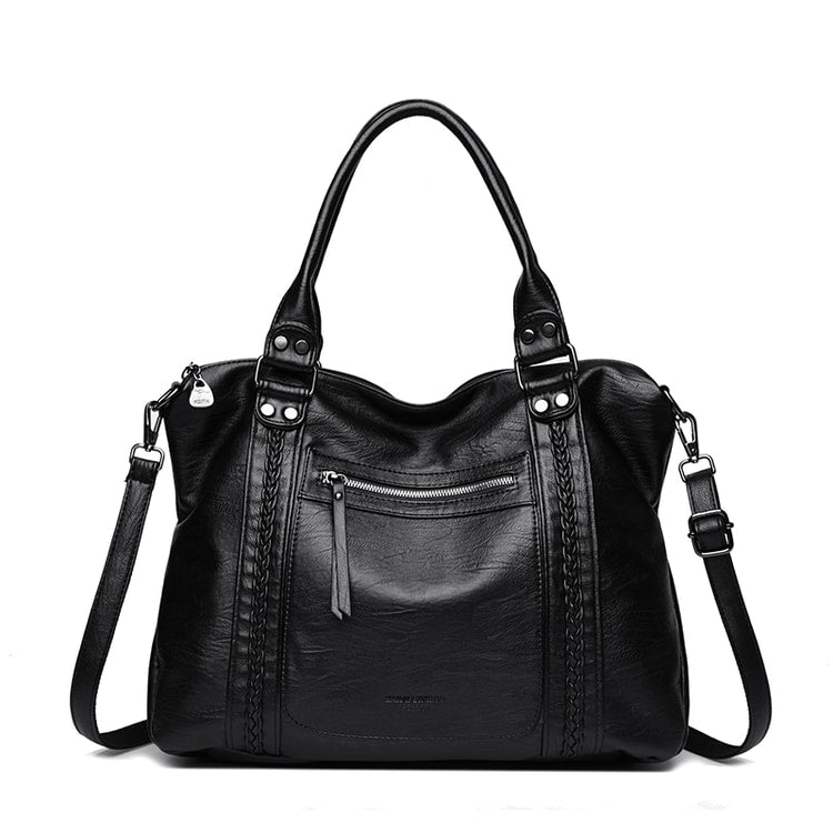 Luxury Genuine Brand Soft Leather Shoulder Crossbody Bags, Women Bags Designer Tote Messenger Bag