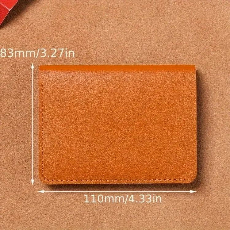 Slim PU Leather Wallet