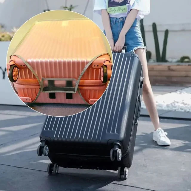 Transparent Travel Luggage Cover – Waterproof Dustproof PVC Suitcase Protector