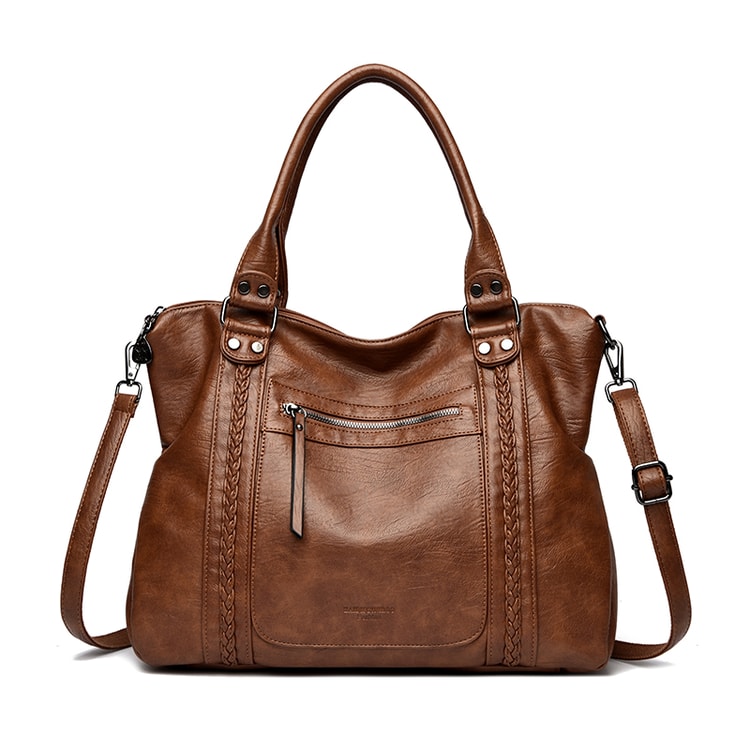Luxury Genuine Brand Soft Leather Shoulder Crossbody Bags, Women Bags Designer Tote Messenger Bag
