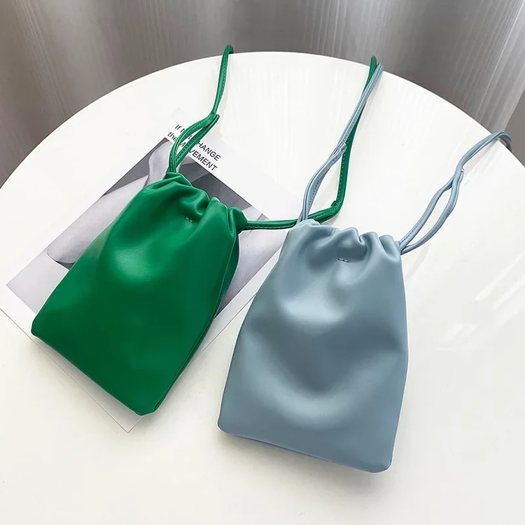 Luxury Women's Handbags Female Leather Shoulder Bag, Large Capacity Crossbody, Solid Flap, Portable Phone Purse