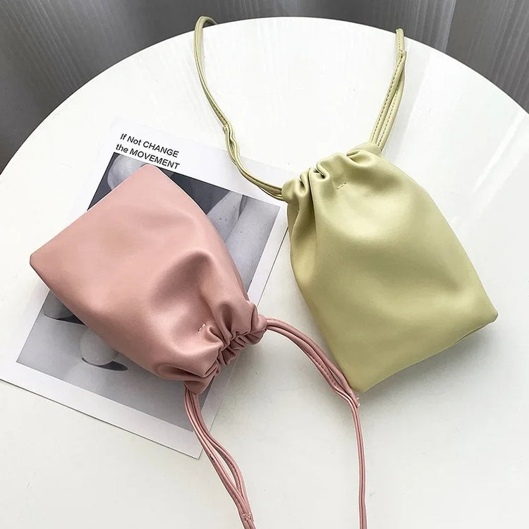 Luxury Women's Handbags Female Leather Shoulder Bag, Large Capacity Crossbody, Solid Flap, Portable Phone Purse