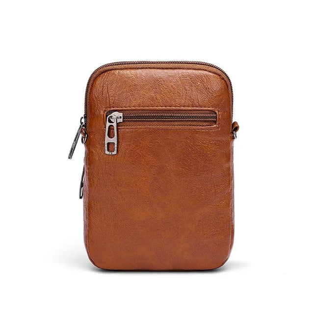 Womens Crossbody Bag PU Leather Small Shoulder Phone Crossbody Purse