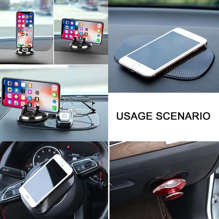 Car dashboard anti slip mat for Phone, Keys and Everyday Essentials
