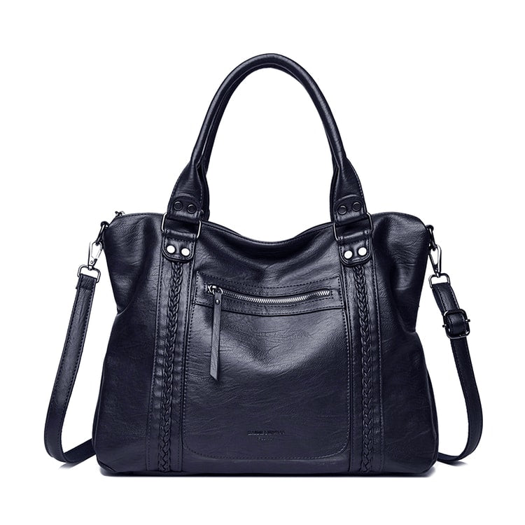 Luxury Genuine Brand Soft Leather Shoulder Crossbody Bags, Women Bags Designer Tote Messenger Bag