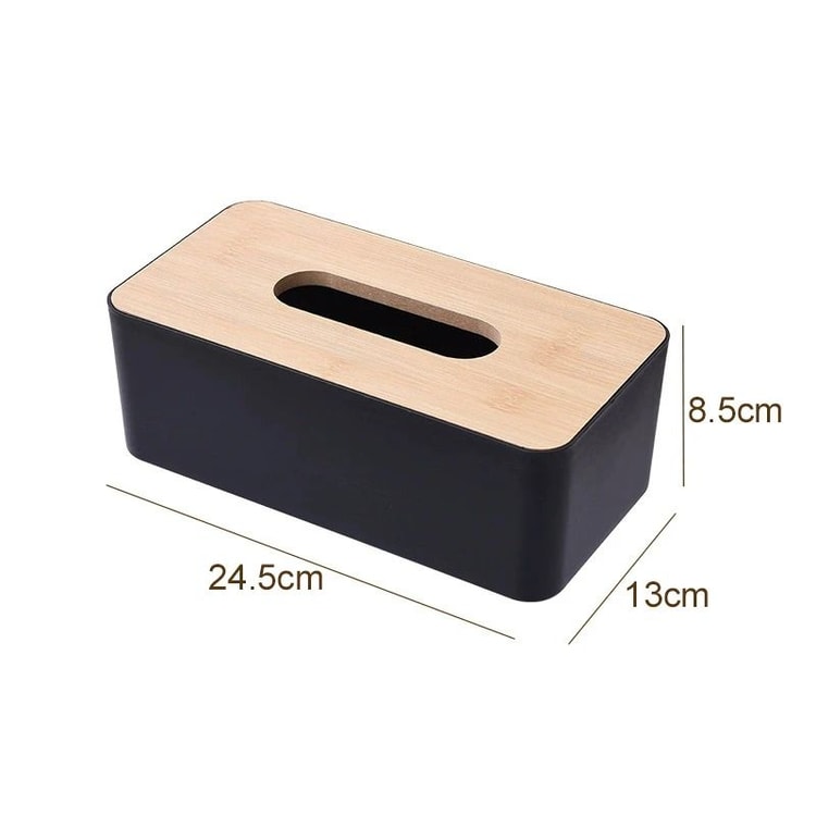 Minimalist Plastic Tissue Box Cover for Dining Table, Living Room, Bathroom & Home Organization