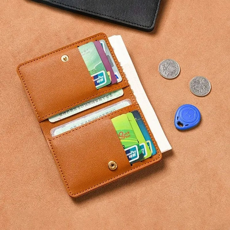 Slim PU Leather Wallet
