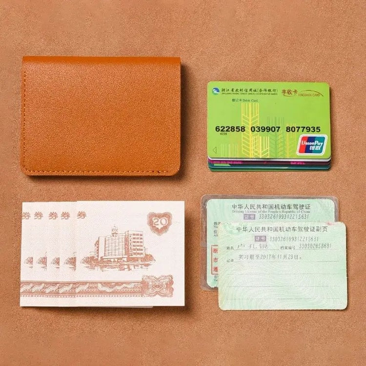 Slim PU Leather Wallet